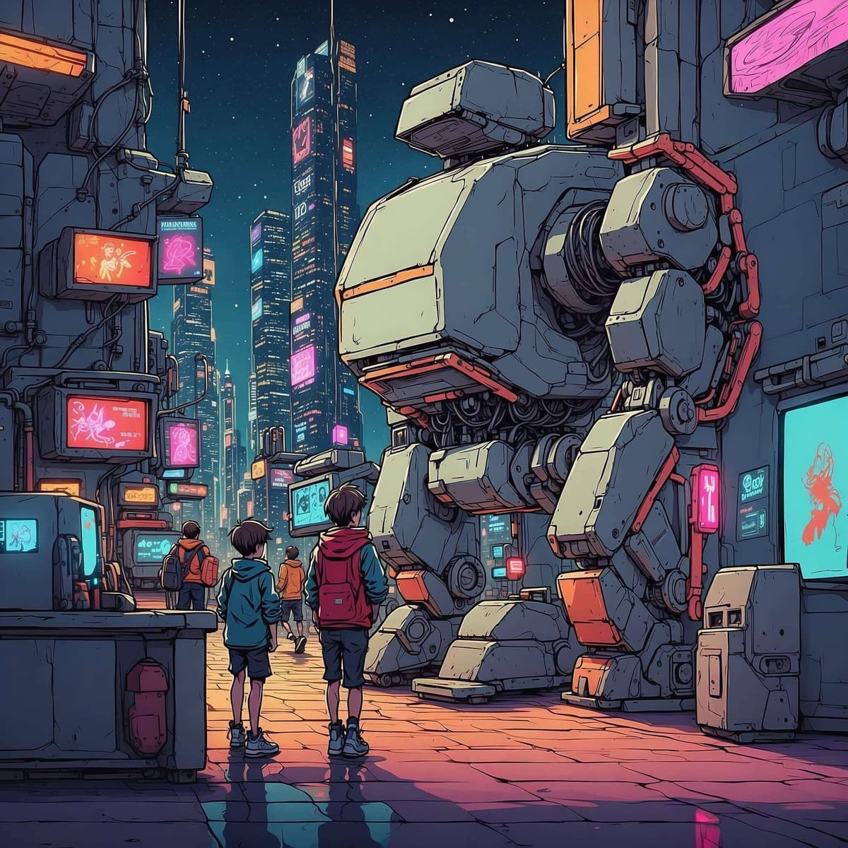 high tech school image